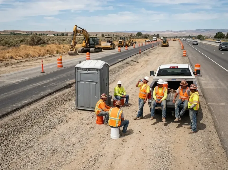 highway-road-construction-crew-007 — frequently asked questions, Porta Potty and Restroom Rentals in Presquille, LA
